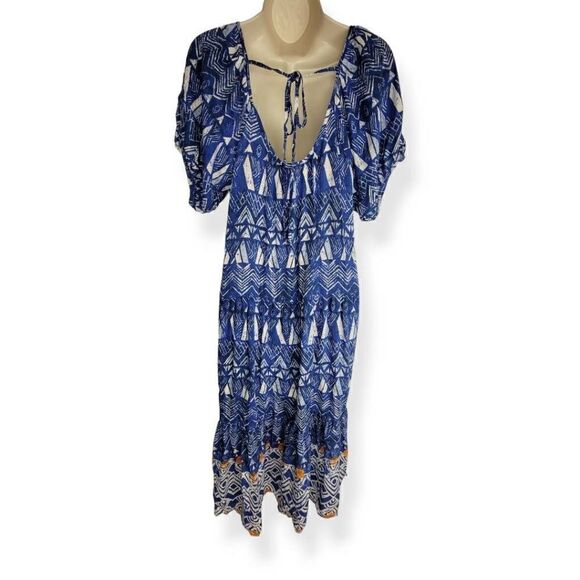 Knox Rose Surf's Up Tiered Dress Small - Picture 4 of 6